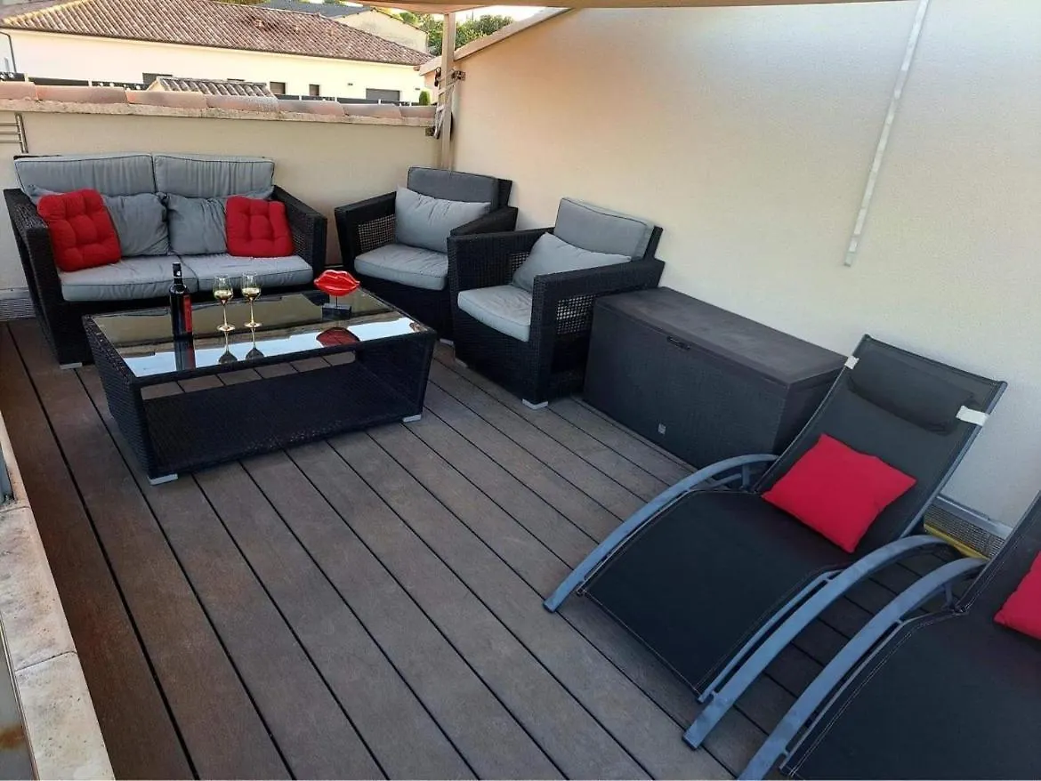 Prázdninový dům L'Aurore Suite De Charme, Clim Jacuzzi, Sauna, Piscine Chauffee Cuisine... Carpentras Francie
